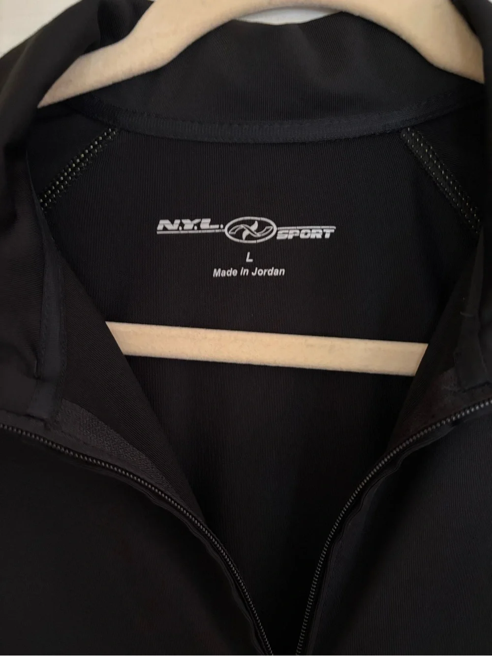 Black Utility Jacket with Lime Stitching
